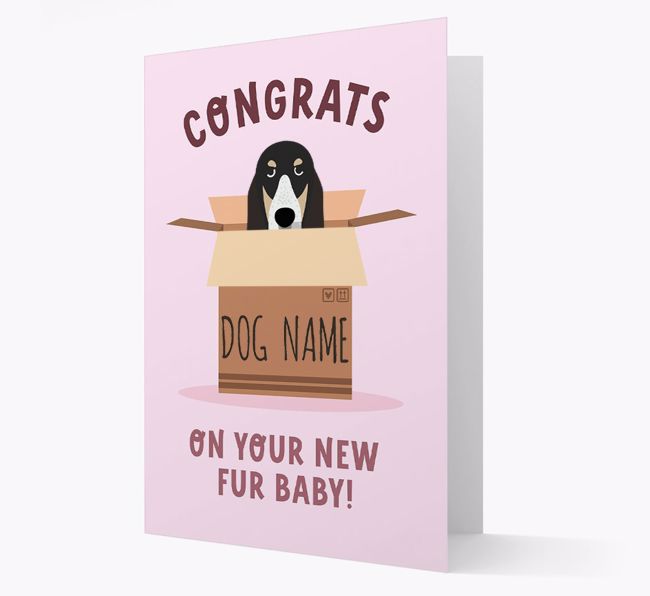 Congrats On Your New Fur Baby: Personalized {breedFullName} Card